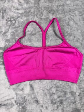 AYBL Pink Removable Pads Sports Bra